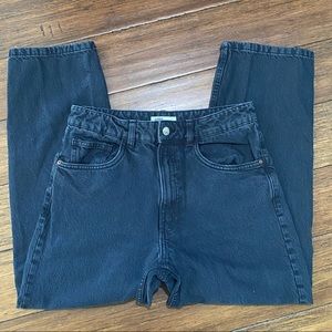 Women's Size 6 Dark Gray ZARA Authentic Denim by TRF Mom Jeans